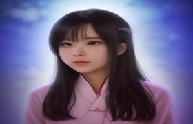 搜同视频关键词标签云展示，多种搜索词以彩色字体散布在深绿色背景上，信息密度高